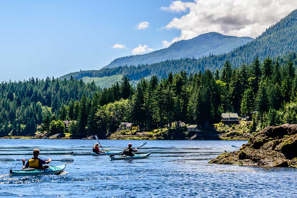 Kayak Our Inlets West Coast Wilderness Lodge